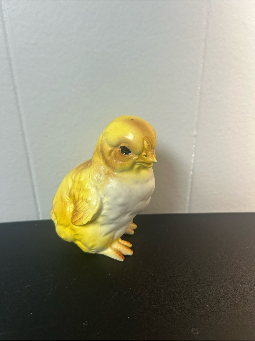 Vintage Lefton Baby Chick Figure Japan 1950 MCM Easter farmhouse
